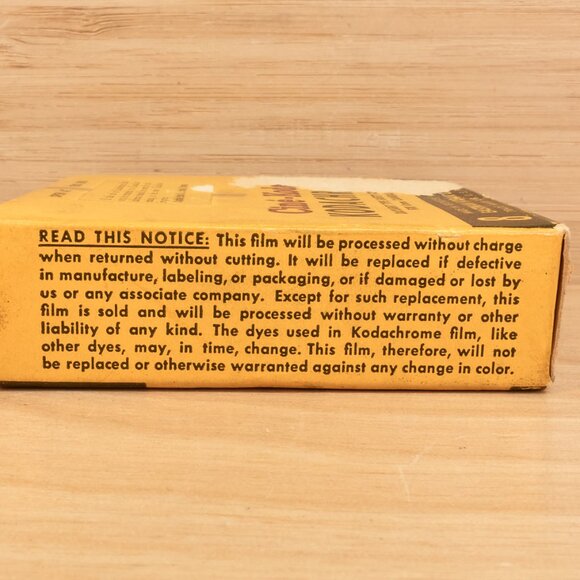 Kodak Cine-Kodachrome 8mm Daylight Type Film / Expired July 1948 / USA - Picture 6 of 7